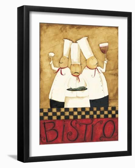 Three Chefs Wine Bistro I-Dan Dipaolo-Framed Art Print