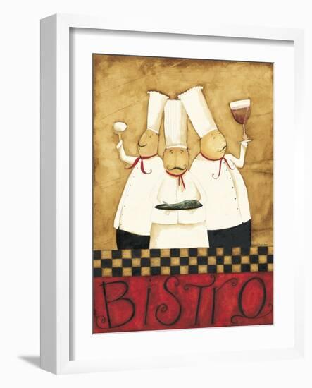 Three Chefs Wine Bistro I-Dan Dipaolo-Framed Art Print