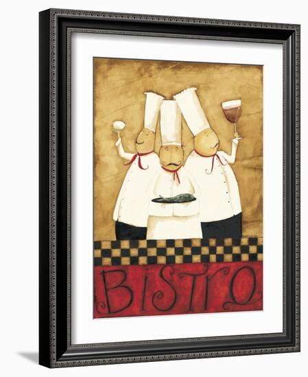 Three Chefs Wine Bistro I-Dan Dipaolo-Framed Art Print
