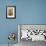 Three Children Break off from Their Game of Battledore and Shuttlecock to Admire the Cuckoo Clock-Harriet M. Bennett-Framed Photographic Print displayed on a wall