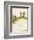 Three Children Playing on a Hill-Kate Greenaway-Framed Photographic Print