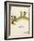 Three Children Playing on a Hill-Kate Greenaway-Framed Photographic Print