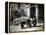 Three Children Playing with Bowling Pins at the Place Drouet d'Erlon, Reims, Marne, France, 1917-Fernand Cuville-Framed Premier Image Canvas