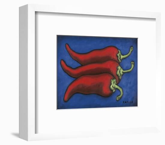 Three Chilli Peppers-Will Rafuse-Framed Giclee Print