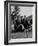 Three Chimney Sweeps Riding a Motorcycle-Dmitri Kessel-Framed Photographic Print