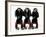 Three chimpanzees-Holger Scheibe-Framed Photographic Print