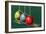 Three Christmas Bulbs-null-Framed Art Print