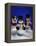 Three Christmas Snowmen-Jim McGuire-Framed Premier Image Canvas