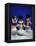 Three Christmas Snowmen-Jim McGuire-Framed Premier Image Canvas