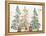 Three Christmas Trees-PI Studio-Framed Stretched Canvas