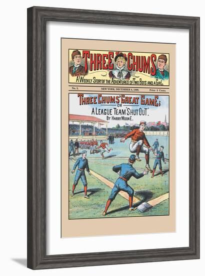 Three Chums: Great Game-null-Framed Art Print