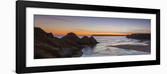 Three Cliffs Bay, Gower, Wales, United Kingdom, Europe-Billy Stock-Framed Photographic Print