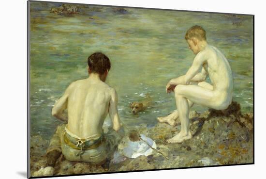 Three Companions-Henry Scott Tuke-Mounted Giclee Print