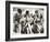 Three Couples Kissing-null-Framed Photo