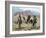 Three Cowboys-Carolyne Hawley-Framed Premium Giclee Print