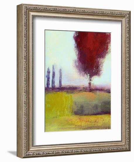 Three Cypress-Lou Wall-Framed Giclee Print