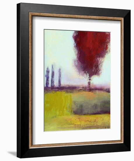 Three Cypress-Lou Wall-Framed Giclee Print