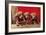 Three Dachshund Puppies-null-Framed Art Print