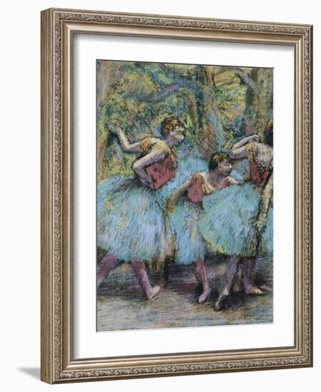 Three Dancers (Trois Danseuse), C. 1903-Edgar Degas-Framed Giclee Print