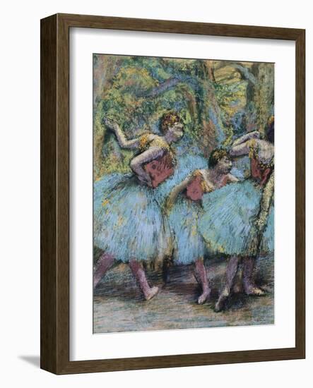 Three Dancers (Trois Danseuse), C. 1903-Edgar Degas-Framed Giclee Print