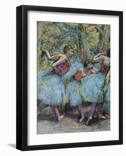 Three Dancers (Trois Danseuse), C. 1903-Edgar Degas-Framed Giclee Print