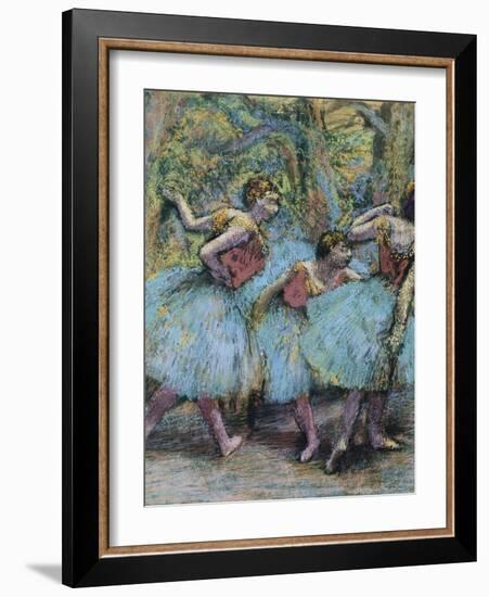 Three Dancers (Trois Danseuse), C. 1903-Edgar Degas-Framed Giclee Print