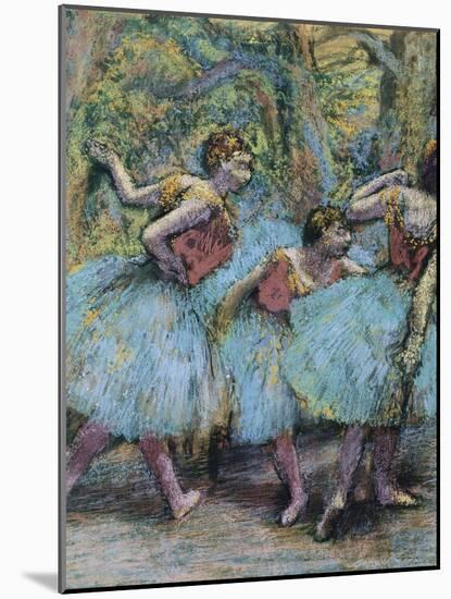 Three Dancers (Trois Danseuse), C. 1903-Edgar Degas-Mounted Giclee Print