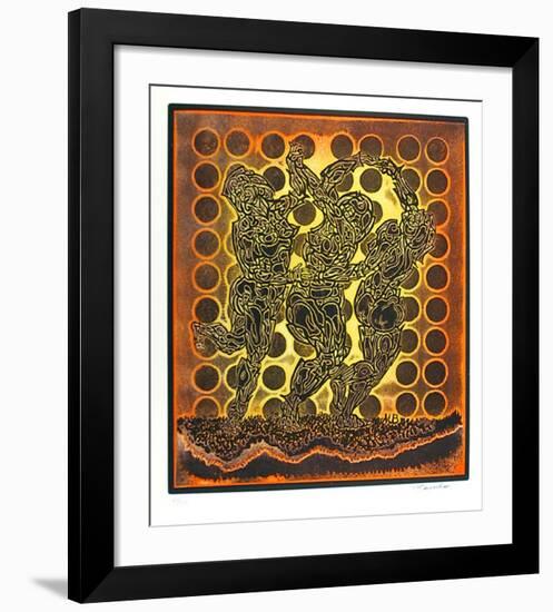 Three Dancers-Martin Barooshian-Framed Limited Edition