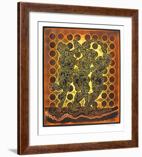 Three Dancers-Martin Barooshian-Framed Limited Edition