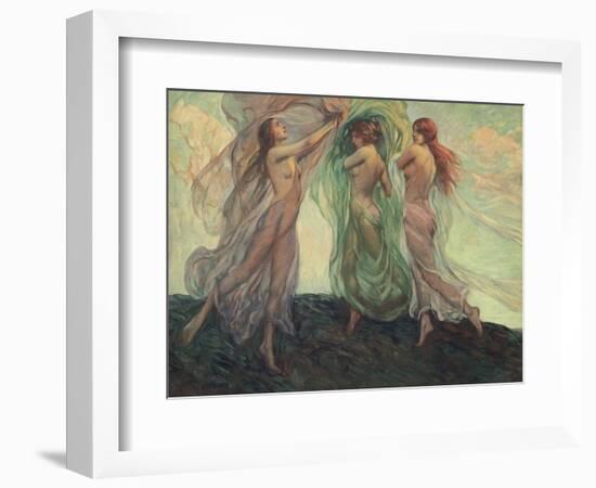 Three Dancers-Louis F. Berneker-Framed Photographic Print