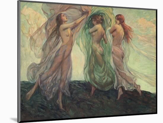 Three Dancers-Louis F. Berneker-Mounted Photographic Print