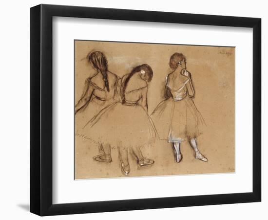 Three Dancers-Edgar Degas-Framed Giclee Print