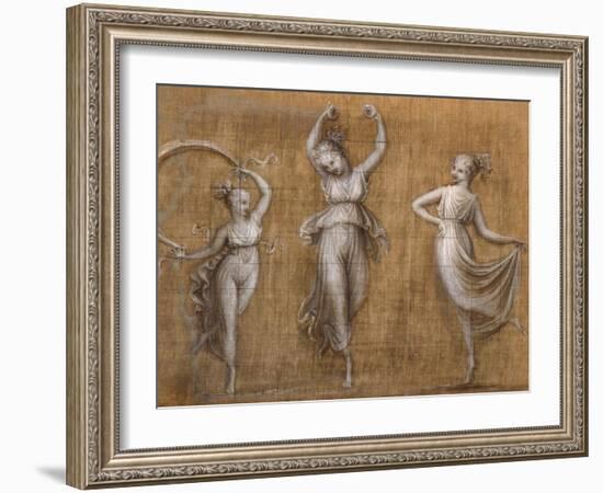 Three Dancers-Antonio Canova-Framed Giclee Print