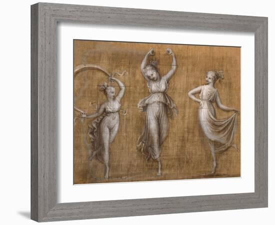 Three Dancers-Antonio Canova-Framed Giclee Print