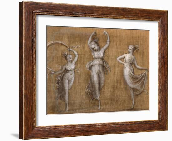 Three Dancers-Antonio Canova-Framed Giclee Print