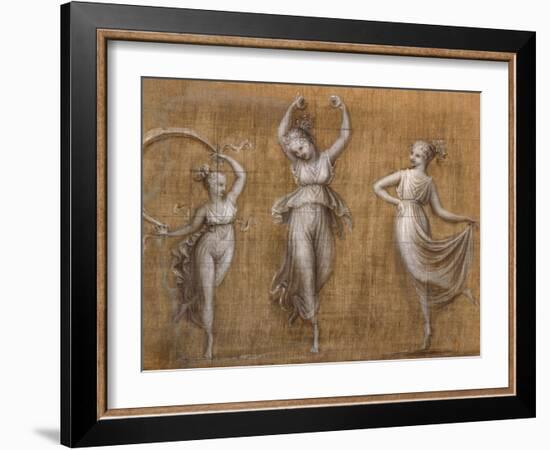 Three Dancers-Antonio Canova-Framed Giclee Print