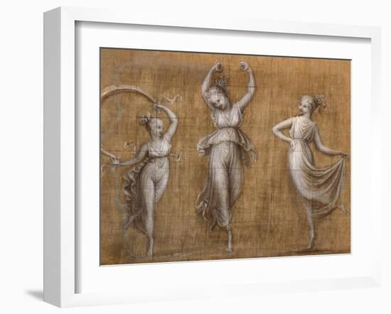 Three Dancers-Antonio Canova-Framed Giclee Print