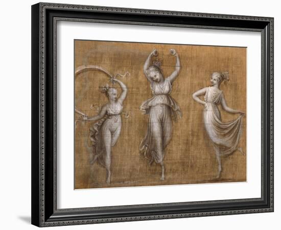 Three Dancers-Antonio Canova-Framed Giclee Print