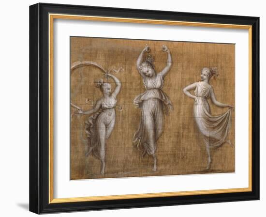 Three Dancers-Antonio Canova-Framed Giclee Print