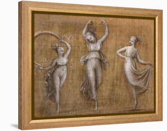 Three Dancers-Antonio Canova-Framed Premier Image Canvas