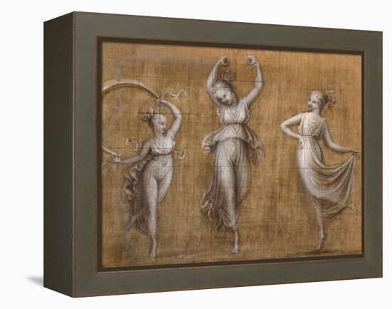 Three Dancers-Antonio Canova-Framed Premier Image Canvas