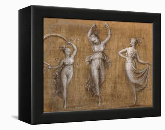 Three Dancers-Antonio Canova-Framed Premier Image Canvas