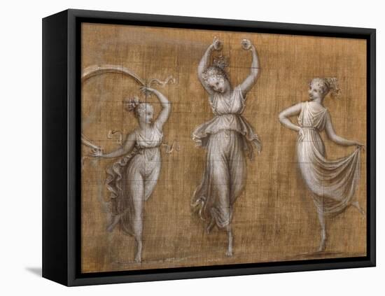 Three Dancers-Antonio Canova-Framed Premier Image Canvas