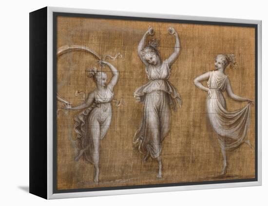 Three Dancers-Antonio Canova-Framed Premier Image Canvas