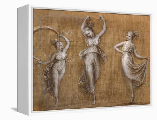 Three Dancers-Antonio Canova-Framed Premier Image Canvas