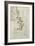 Three Different Lists of Foods Described with Ideograms, 1518-Michelangelo Buonarroti-Framed Giclee Print