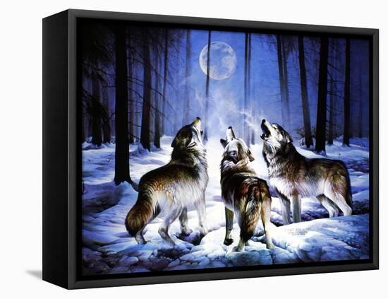 Three Dog Night-Spencer Williams-Framed Premier Image Canvas