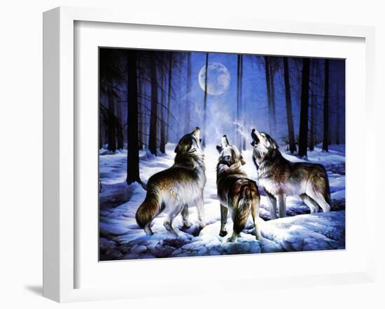 Three Dog Night-Spencer Williams-Framed Giclee Print