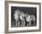 Three Dogs Standing Together-null-Framed Photographic Print