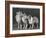 Three Dogs Standing Together-null-Framed Photographic Print